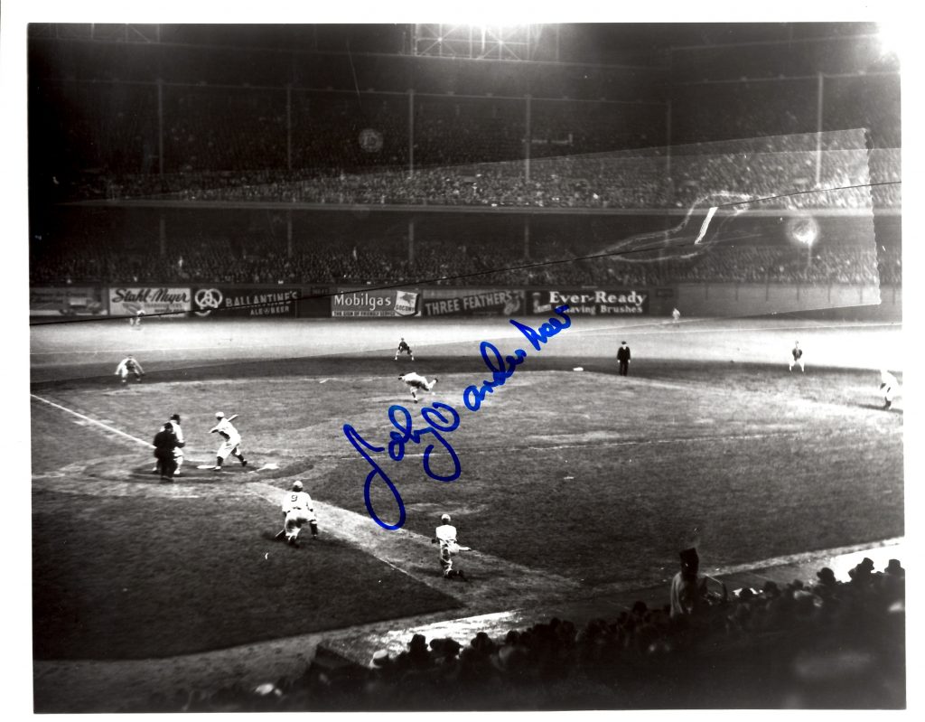 AUTOGRAPHED JOHNNY VANDERMEER 8x10 Cincinnati Reds Photo Main Line