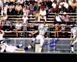 Autographed LARRY SEIPLE 8X10  Miami Dolphins  photo