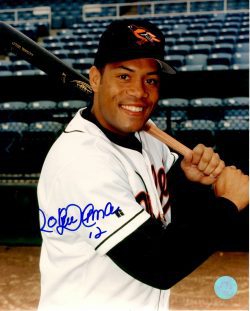 Autographed ROBERTO ALOMAR BALTIMORE ORIOLES 8X10 photo