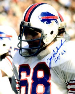 Autographed JOE DELAMIELLEURE 8X10 Buffalo Bills Photo