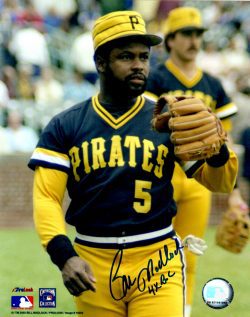 Autographed BILL MADLOCK 8X10 Pittsburgh Pirates Photo