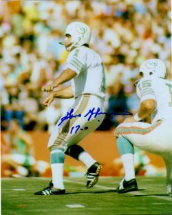 Autographed  GARO YEPREMIAN 8X10 Miami Dolphins  photo