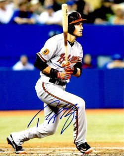 AUTOGRAPHED Ryan Flaherty 8X10 Baltimore Orioles Photo