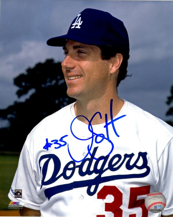 AUTOGRAPHED JIM GOTT  8x10 Los Angeles Dodgers photo
