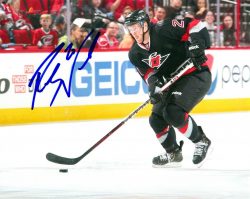 AUTOGRAPHED RILEY NASH 8X10 CAROLINA HURRICANES Photo