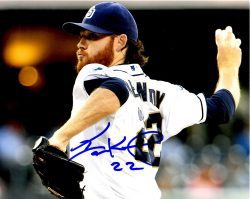AUTOGRAPHED IAN KENNEDY 8X10 San Diego Padres photo