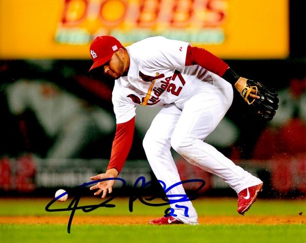 AUTOGRAPHED JHONNY PERALTA  8X10 St. Louis Cardinals photo