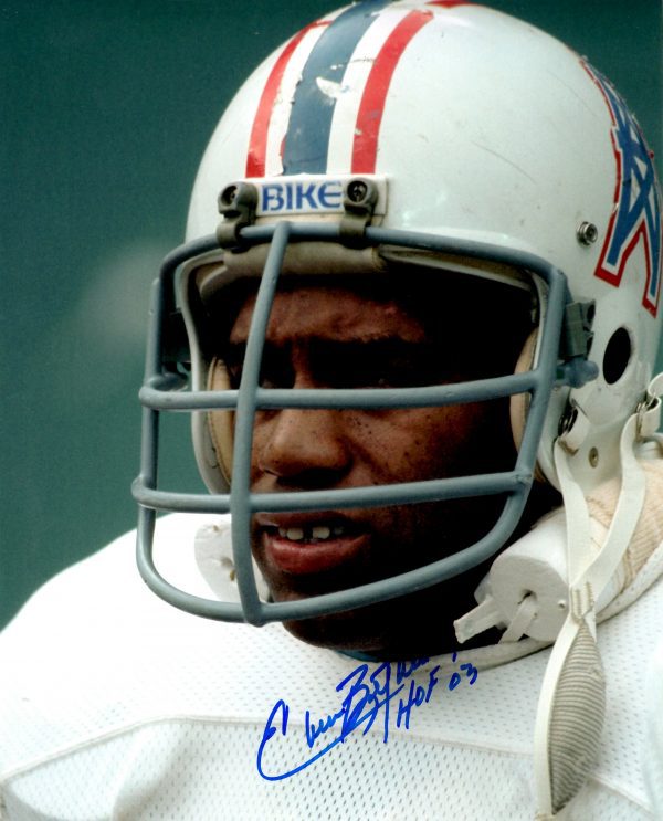 Autographed  ELVIN BETHEA 8X10 Houston Oilers photo