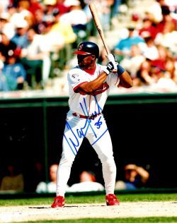 AUTOGRAPHED WAYNE KIRBY 8X10 Cleveland Indians Photo
