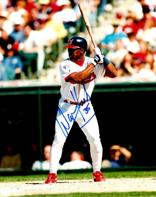AUTOGRAPHED WAYNE KIRBY 8X10 Cleveland Indians Photo