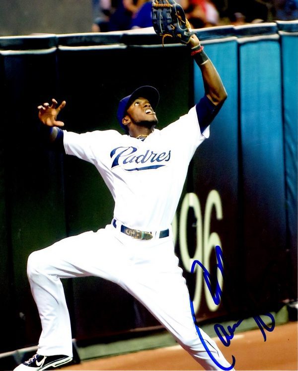 AUTOGRAPHED CAMERON MAYBIN 8X10 San Diego Padres photo
