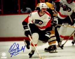 Autographed OREST KINDRACHUK 8X10 Philadelphia Flyers Photo