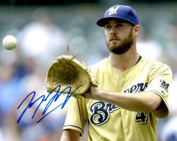 AUTOGRAPHED TAYLOR JUNGMANN 8X10 Milwaukee Brewers Photo