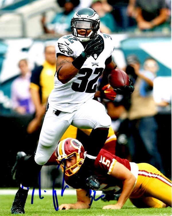 Autographed CHRIS POLK 8X10 Philadelphia Eagles Photo