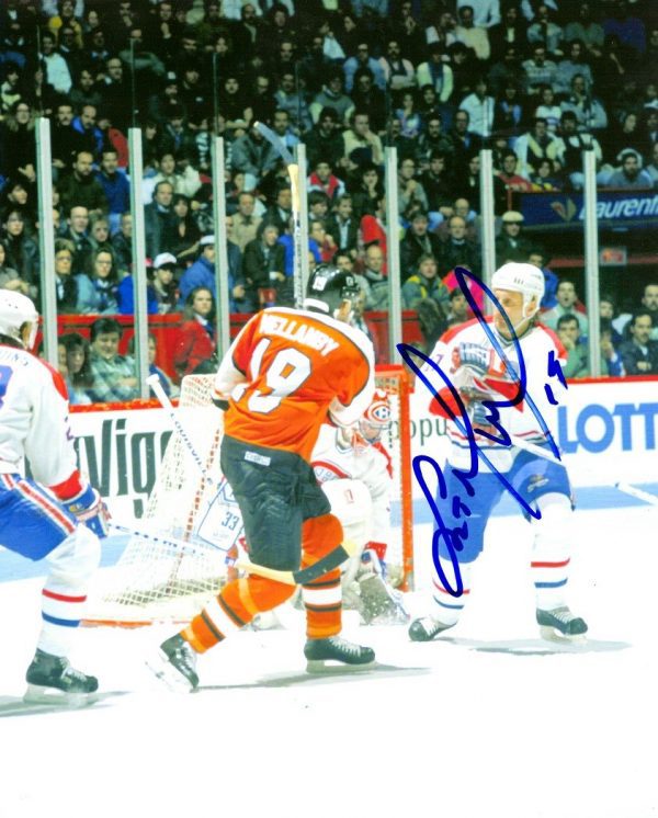 Autographed SCOTT MELLANBY 8X10 Philadelphia Flyers Photo