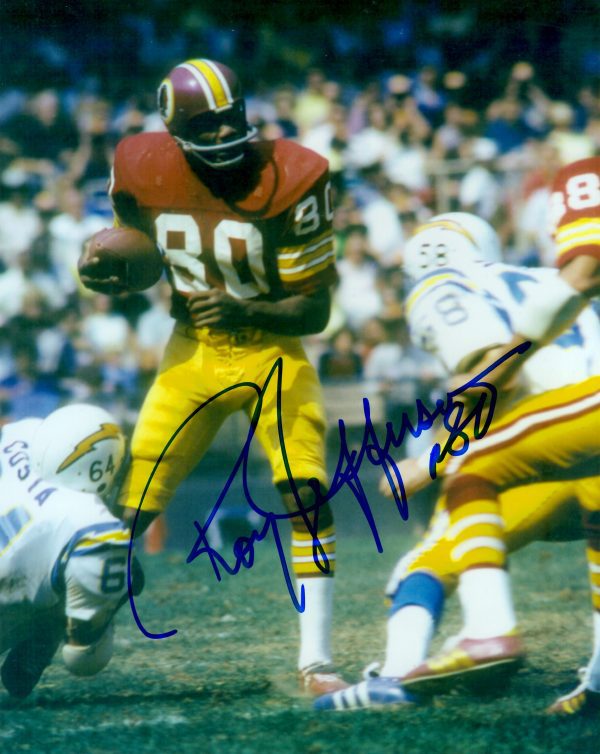 Autographed ROY JEFFERSON 8x10 Washington Redskins Photo