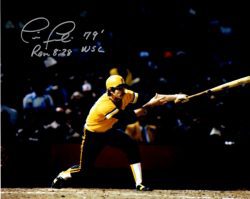 Autographed TIM FOLI 8X10 Pittsburgh Pirates Photo
