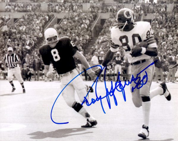 Autographed ROY JEFFERSON 8x10 Washington Redskins Photo