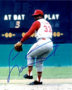 AUTOGRAPHED LUIS TIANT 8X10 photo  Cleveland Indians