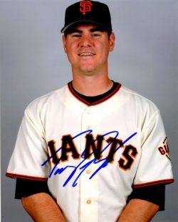 AUTOGRAPHED TOMMY JOSEPH 8X10 San Francisco Giants Photo