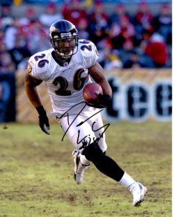 Autographed DAWAN LANDRY 8X10 Baltimore Ravens Photo