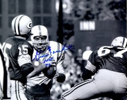Autographed GINO MARCHETTI 8X10 Baltimore Colts photo