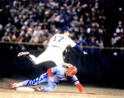 AUTOGRAPHED KEN OBERKFELL 8X10 St. Louis Cardinals photo