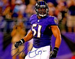 Autographed  DARYL SMITH 8X10 Baltimore Ravens Photo