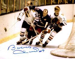 Autographed BOBBY HULL Photo - Chicago  Blackhawks