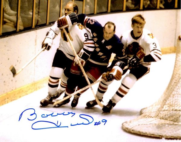 Autographed BOBBY HULL Photo - Chicago  Blackhawks
