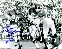 Autographed TOMMY MASON  8X10 Minnesota Vikings Photo