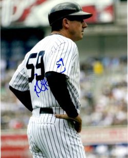 AUTOGRAPHED ROB THOMSON 8X10 New York Yankees Photo