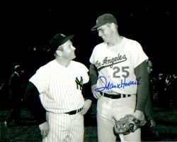 AUTOGRAPHED FRANK HOWARD 8X10 Los Angeles Dodgers photo