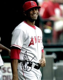 AUTOGRAPHED NATHAN HAYNES 8X10  photo Angels