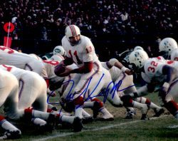 AUTOGRAPHED JOE KAPP  8X10 New England Patriots photo