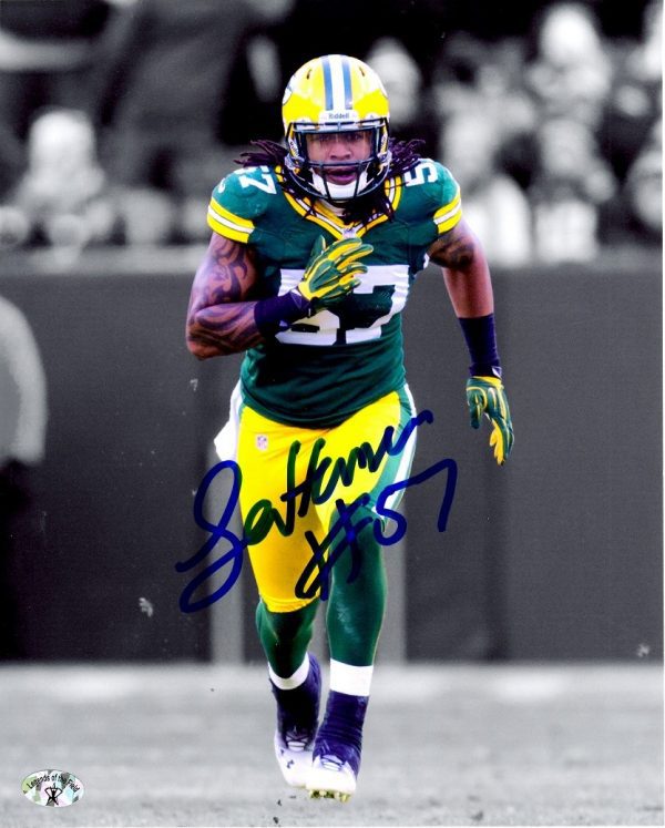 Autographed  JAMARI LATTIMORE 8X10 Green Bay Packers Photo
