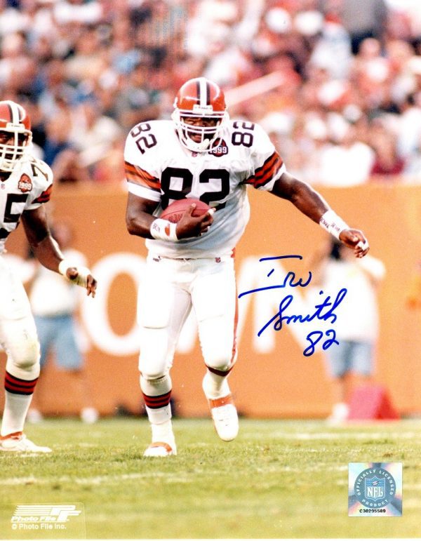 Autographed IRV SMITH 8X10 Cleveland Browns Photo