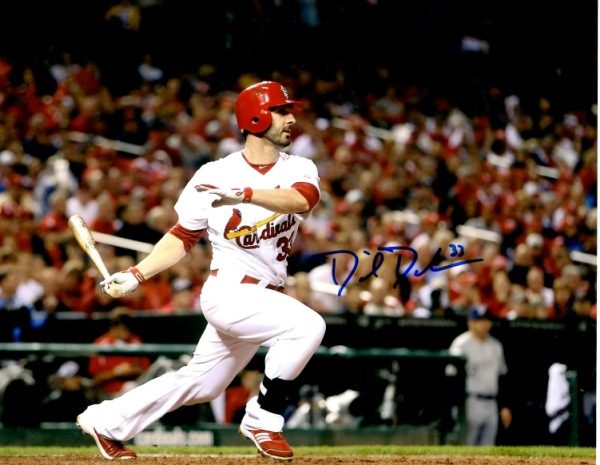 AUTOGRAPHED DANIEL DESCALSO 8X10 St. Louis Cardinals photo