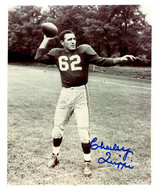 Autographed CHARLEY TRIPPI 8X10 Chicago Cardinals Photo