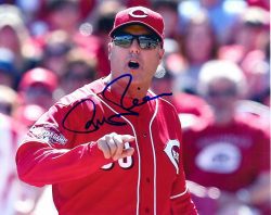 AUTOGRAPHED BRYAN PRICE 8X10 Cincinnati Reds Photo