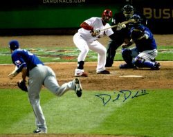 AUTOGRAPHED DANIEL DESCALSO 8X10 St. Louis Cardinals photo