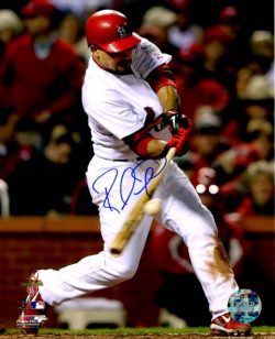 AUTOGRAPHED RAFAEL FURCAL 8X10 St. Louis Cardinals photo