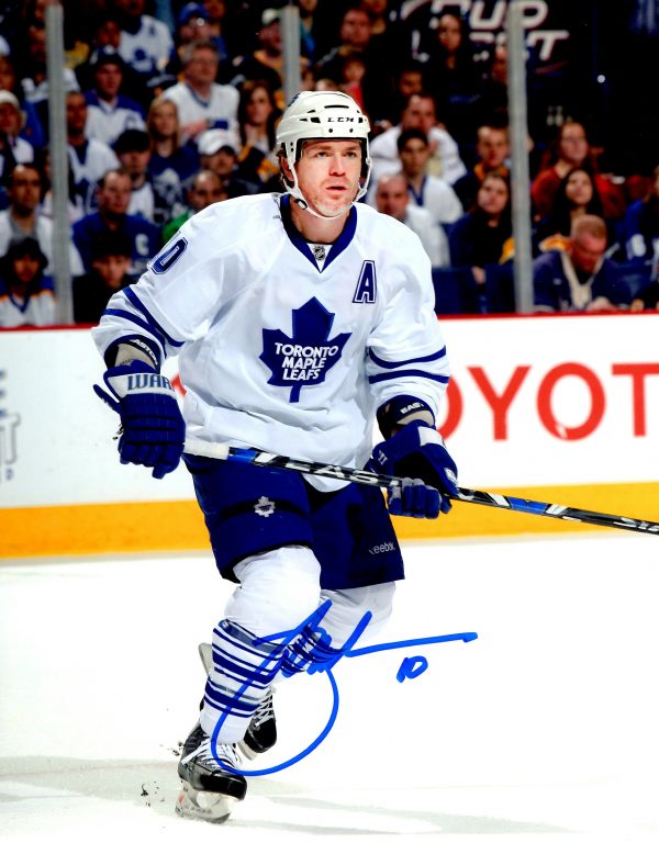 Autographed BRAD MAY 8x10 Toronto Maple Leafs  photo