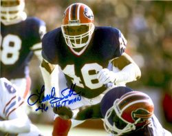 Autographed LEONARD SMITH 8X10 Buffalo Bills Photo