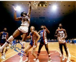 Autographed ARTIS GILMORE 8X10 KENTCUKY COLONELS photo