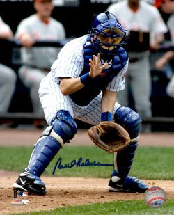 AUTOGRAPHED PAUL LODUCA 8X10 New York Mets photo
