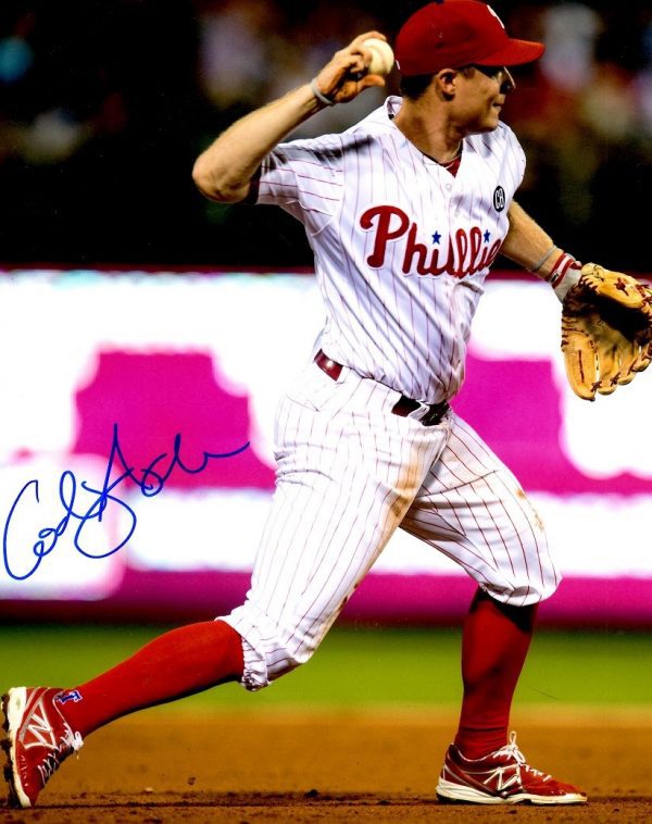 AUTOGRAPHED CODY ASCHE  8X10 Philadelphia Phillies Photo