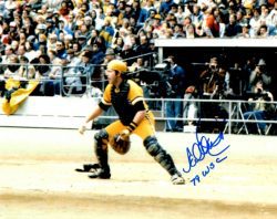 Autographed ED OTT 8X10 Pittsburgh Pirates Photo