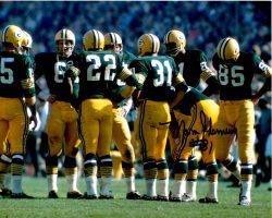 Autographed MARV FLEMING 8X10 Green Bay Packers Photo