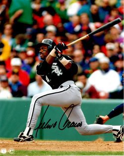 AUTOGRAPHED JULIO FRANCO 8X10 Chicago White Sox Photo
